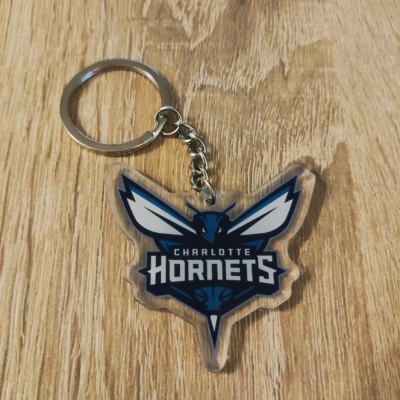 Charlotte HORNETS kulcstartó