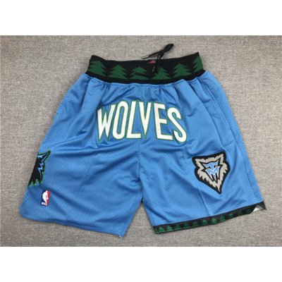 Minnesota Timberwolves retro Just Don zsebes kosaras rövidnadrág