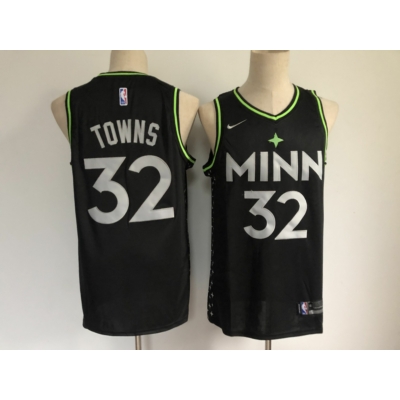 Karl-Anthony TOWNS 2020-21 City Edition Minnesota Timberwolves mez