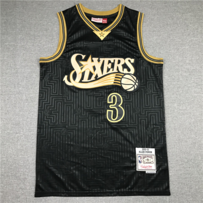 Allen IVERSON 2000-01 Year of The Rat Philadelphia 76ers mez (KÉSZLETEN)