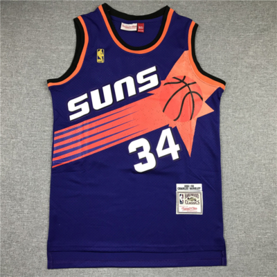 Charles BARKLEY 1992-93 classic lila Phoenix Suns mez