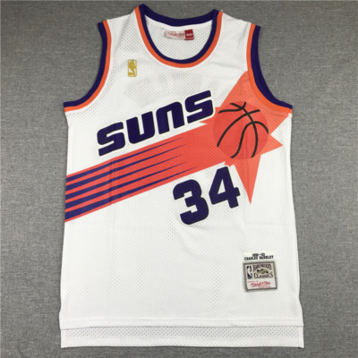 Charles BARKLEY 1992-93 classic fehér Phoenix Suns mez
