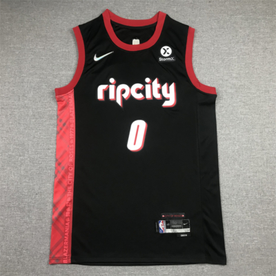 Damian LILLARD 2021-22 City Edition Portland Trail Blazers mez