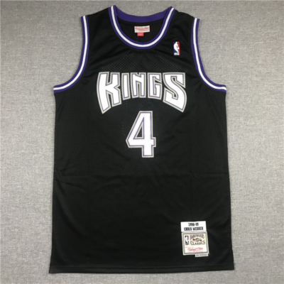 Chris WEBBER 1998-99 Classic fekete Sacramento Kings mez