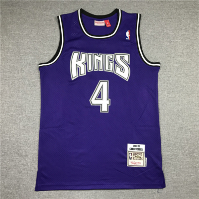 Chris WEBBER 1998-99 Classic lila Sacramento Kings mez