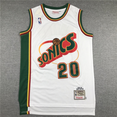 Gary PAYTON Home Seattle Supersonics retro mez