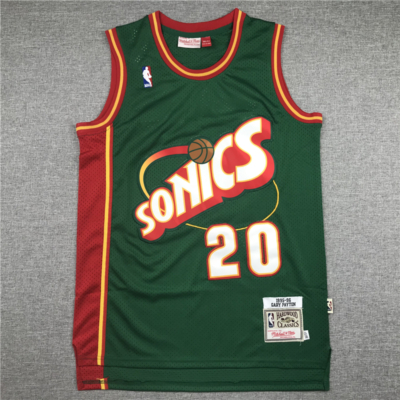Gary PAYTON Away Seattle Supersonics retro mez