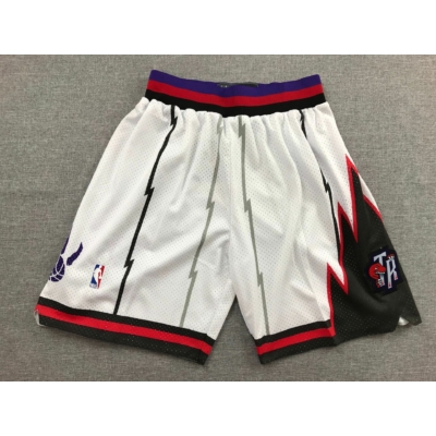 Toronto Raptors Classic fehér kosaras rövidnadrág