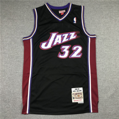 Karl MALONE 1998-99 Classic Away Utah Jazz mez