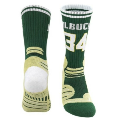 Giannis ANTETOKOUNMPO zöld Milbucks zokni