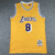 Kobe BRYANT 1996-97 Sárga Los Angeles Lakers mez #8