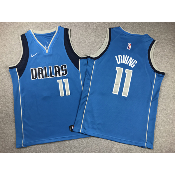 Kyrie IRVING kék Dallas Mavericks mez (GYEREK)