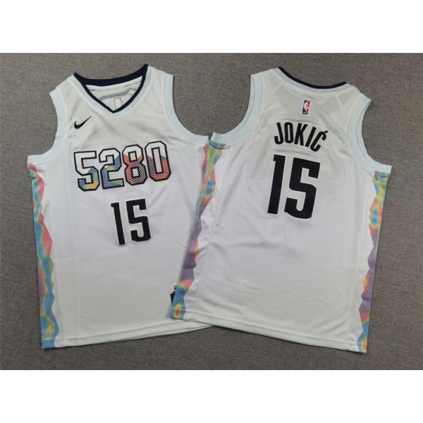 Nikola JOKIC 2024 city edition Denver mez (GYEREK)