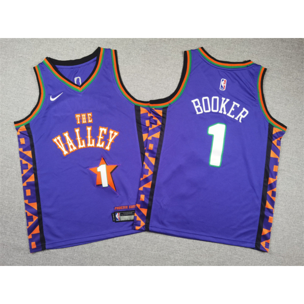 Devon BOOKER 2024 city edition Suns mez (GYEREK)