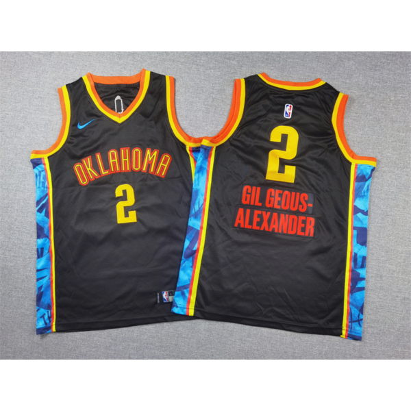 Shai GILGEOUS-ALEXANDER 2024 city edition OKC mez (GYEREK)