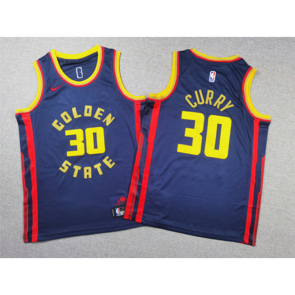 Stephen CURRY 2024 city edition GSW mez (GYEREK)