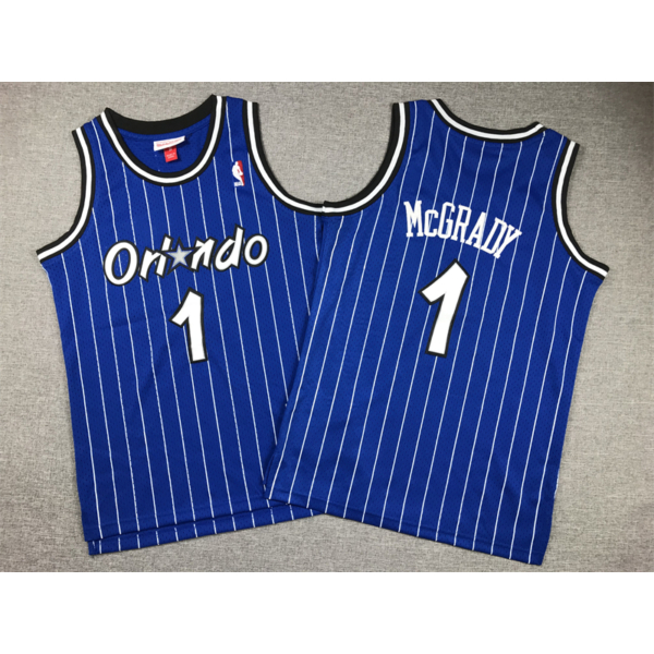 Tracy McGRADY kék Orlando Magic mez (GYEREK)