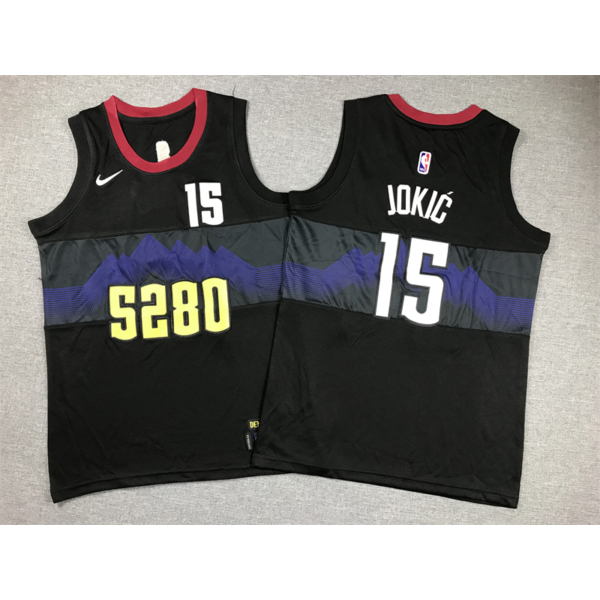 Nikola JOKIC fekete Denver Nuggets mez (GYEREK)
