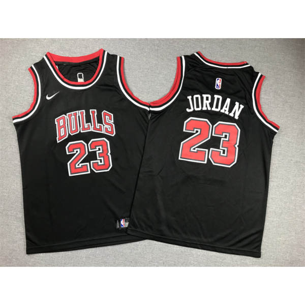 Michael JORDAN fekete Bulls new era mez (GYEREK)