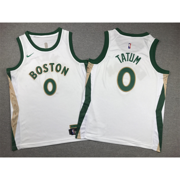 Jayson TATUM 2023 City Edition Boston Celtics mez (GYEREK)