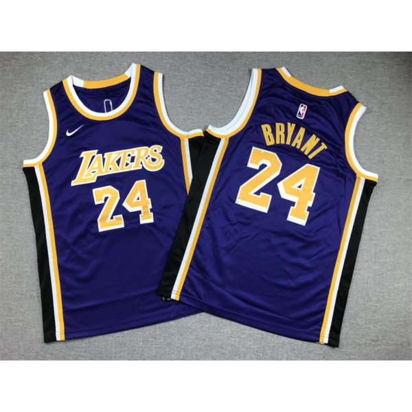 Kobe BRYANT Lila Lakers mez #24 (GYEREK)