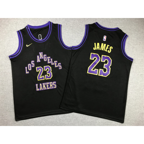 Lebron JAMES 2023 City Edition Lakers mez #23 (GYEREK)