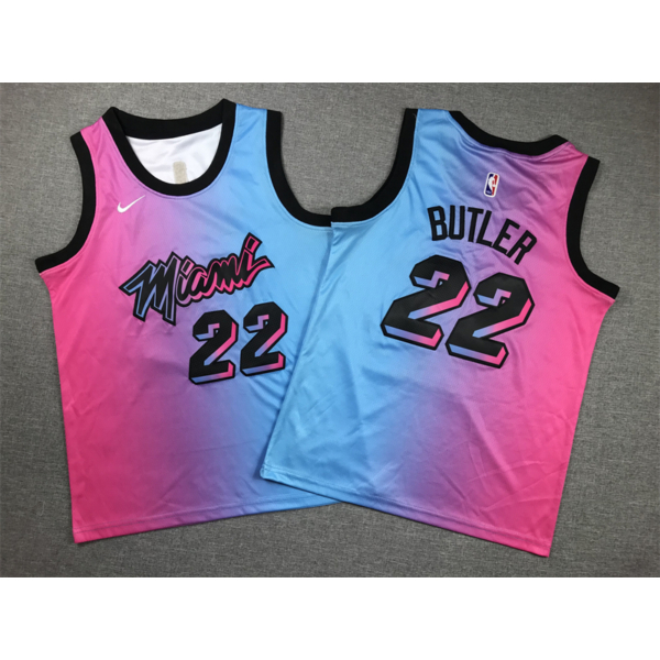 Jimmy BUTLER 2020 City Edition Miami Heat mez (GYEREK)
