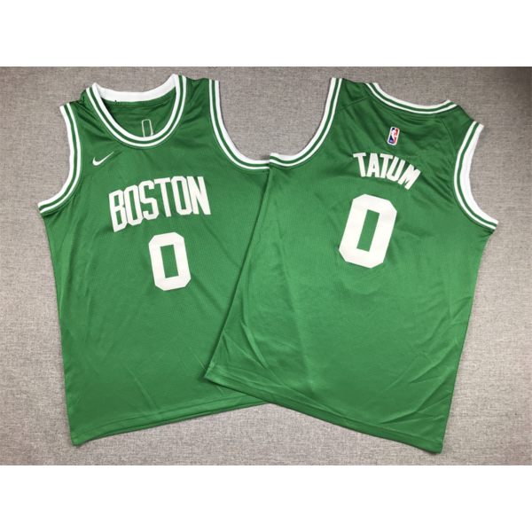 Jayson TATUM zöld Boston Celtics mez (GYEREK)