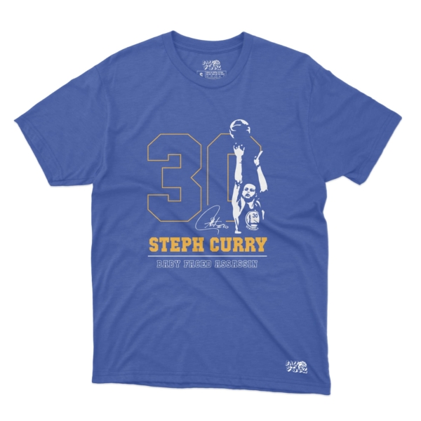 BallStarz Stephen Curry Baby Faced Assassin póló (kék)