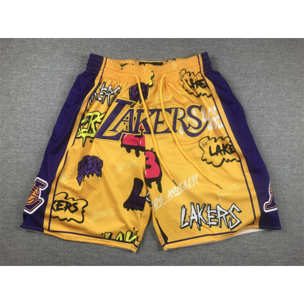 Los Angeles LAKERS Grafiti Just Don gatya