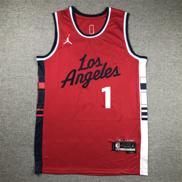 James HARDEN 2024 piros Clippers mez
