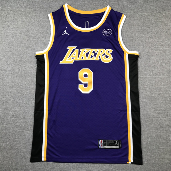Bronny JAMES lila Los Angeles Lakers mez