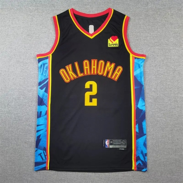 Shai GILGEOUS-ALEXANDER 2024 City edition OKC mez