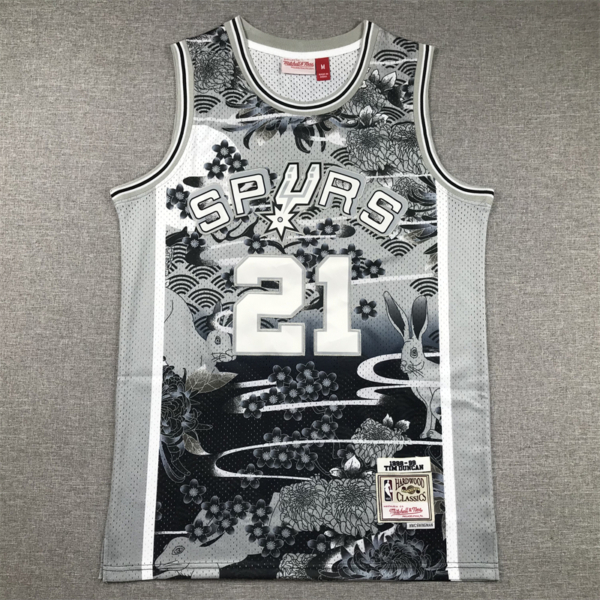 Tim DUNCAN Year of The Rabbit Spurs mez