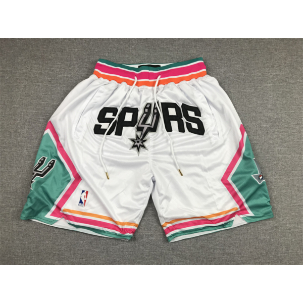 San Antonio SPURS Classic Világos Just Don zsebes kosaras rövidnadrág