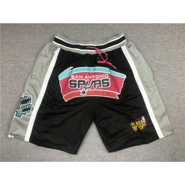 San Antonio Spurs Classic Just Don zsebes rövidnadrág (KÉSZLETEN)
