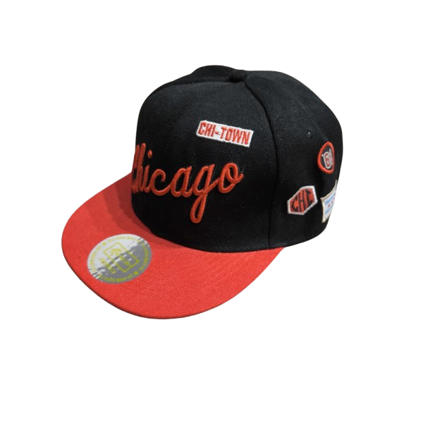 Chicago fekete Snapback 