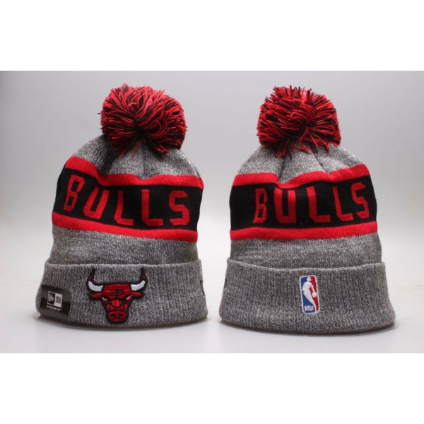 Chicago BULLS szürke téli sapka