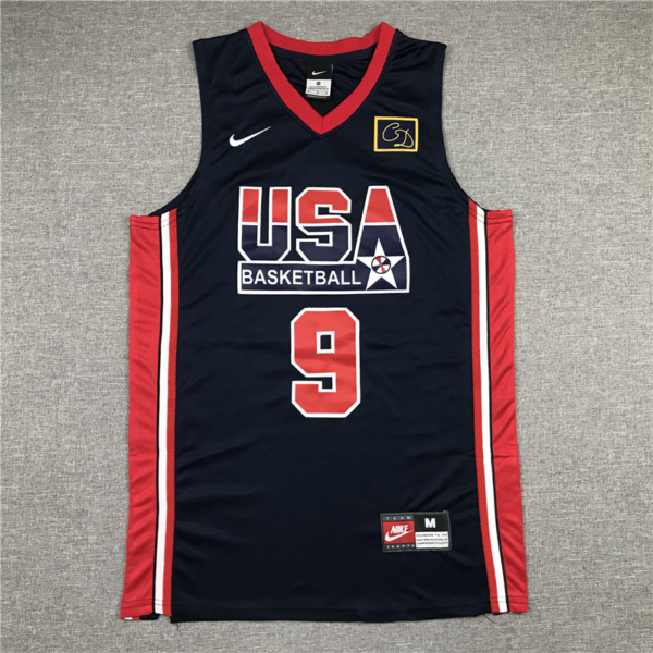 Michael JORDAN sötét USA mez (KÉSZLETEN)
