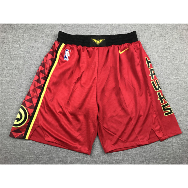 Atlanta Hawks Statement Edition piros kosaras rövidnadrág