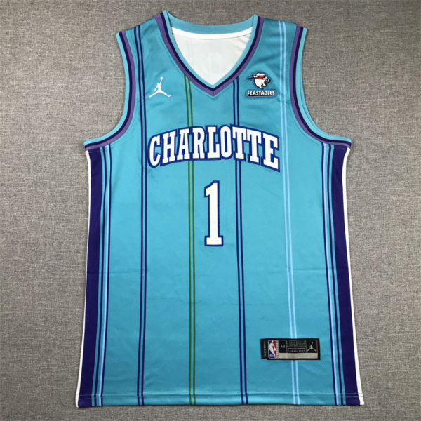 LaMelo Ball 2023 türkiz Hornets mez