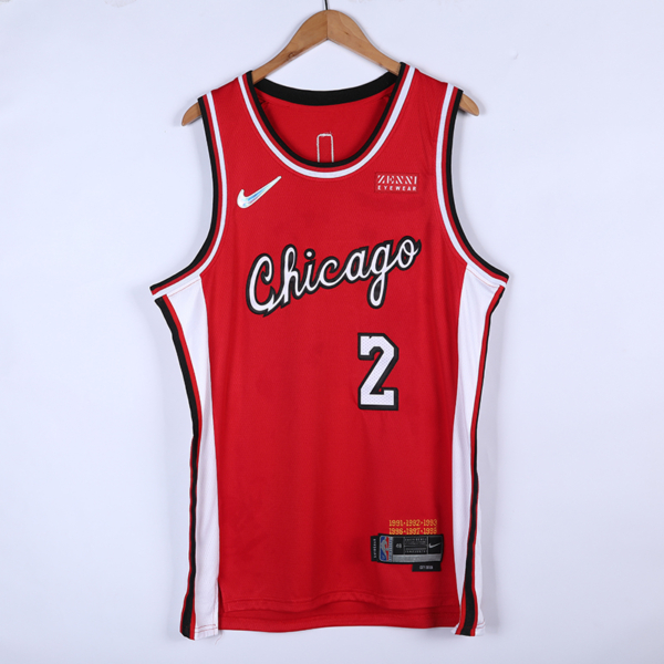Lonzo BALL City Edition Chicago Bulls mez