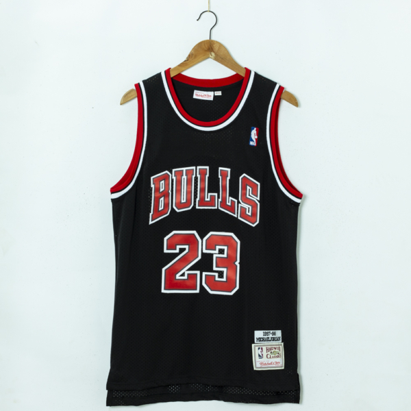 Michael JORDAN fekete Chicago Bulls vintage mez