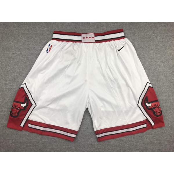 Chicago Bulls Association Edition fehér kosaras rövidnadrág