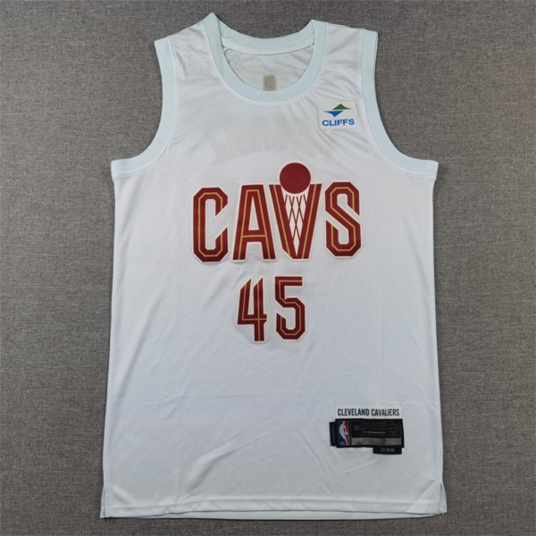 Donovan MITCHELL 2024 fehér Cleveland Cavaliers mez