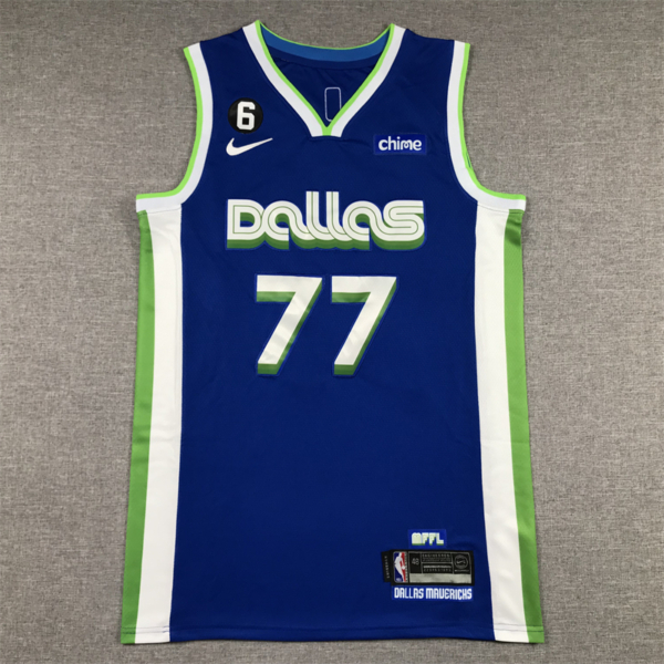 Luka DONCIC 2022-23 City Edition Dallas Mavericks mez
