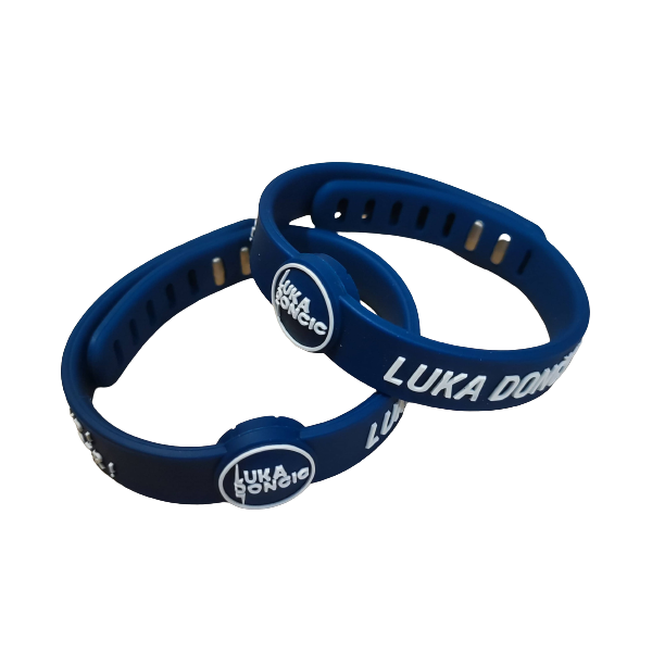 Luka DONCIC összekapcsolható szilikon karkötő (állítható méret)