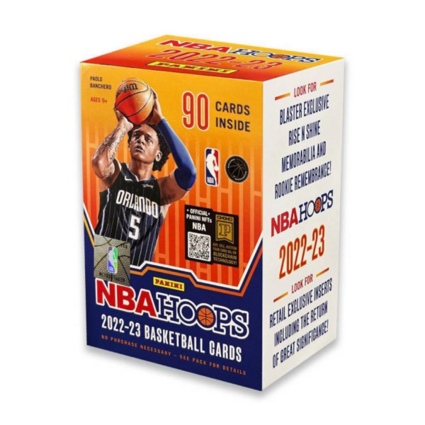 2022-23 Panini NBA Hoops Blaster box kosaras kártya (6 csomag)