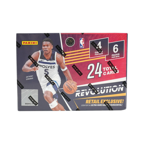 2024-25 Panini REVOLTUION Basketball Blaster Box kosaras kártya (6 csomag)