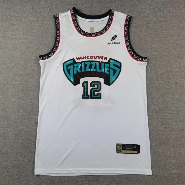 Ja MORANT 2024 Retro Memphis Grizzlies mez